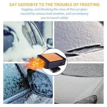 Portable Car Heater for Rapid Demisting and Comfort