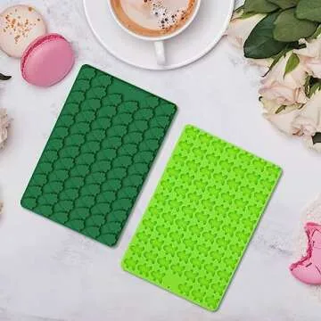 2 PCS Christmas Silicone Molds, 70 Cavity Xmas Tree & 76 Cavity Gingerbread Man Mini Silicone Molds for Baking Biscuits, Gummy,Candy,Chocolate,Jelly,Pet Dog Treats Mold