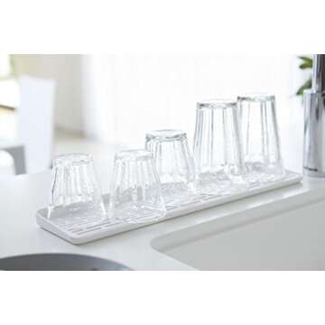 Yamazaki Home Tower Glass Drainer - Abs Plastic