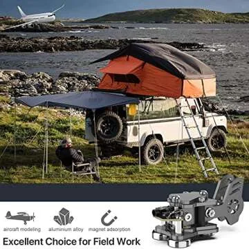 Morse Code Key with Adjustable Double Paddle & Switching