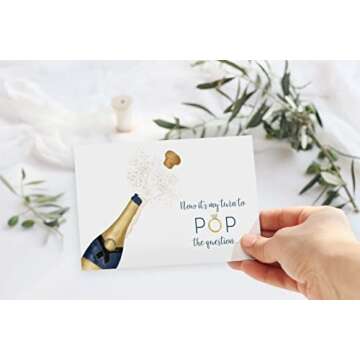 Set of 10,Bridesmaid Proposal Card with Envelopes for Bridesmaid Proposal Box & Bridesmaid Gifts For...