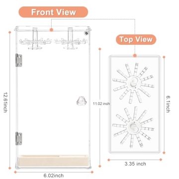 Stylish Acrylic Necklace Holder Jewelry Organizer with Hooks
