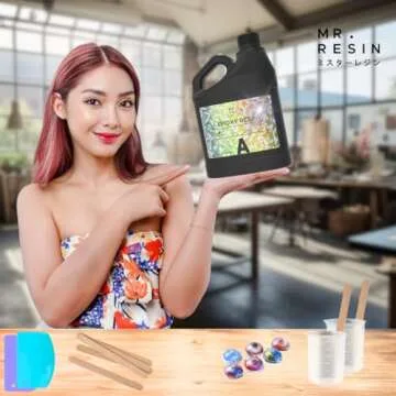 MR. Resin EPOXY 1 Gallon Kit - Crystal Clear & Durable