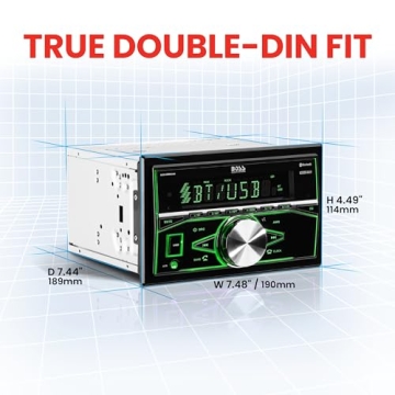 BOSS Audio Systems 820BRGB Car Stereo for Ultimate Sound Experience