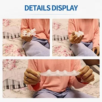 Niupiour Gel Toe Spacers for Pain Relief & Pedicure