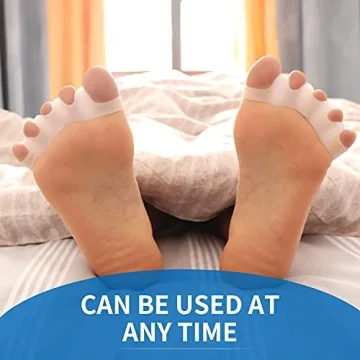 Niupiour Gel Toe Spacers for Pain Relief & Pedicure