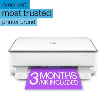 HP ENVY 6055e Wireless Color Inkjet Printer - Easy Setup for Home