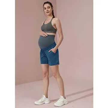 Maternity Athletic Shorts for Summer Activewear