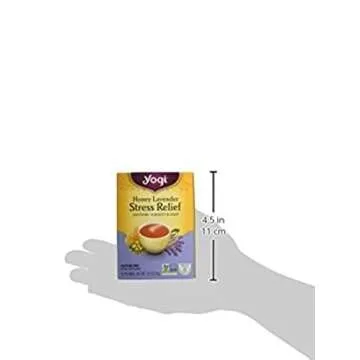 Yogi Tea Herbal Stress Relief, Honey Lavender 16 ct