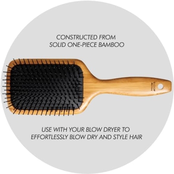Sam Villa Bamboo Brush for Easy Hair Styling