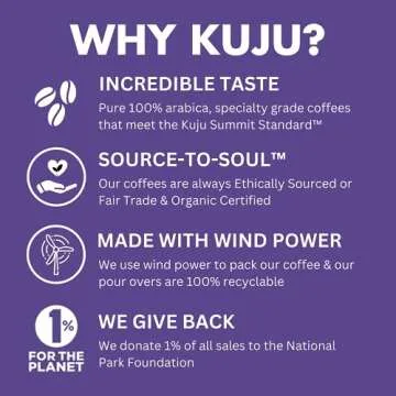 Premium Pour Over Camping Coffee Singles from Kuju | Bold Awakening