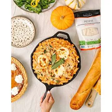 LIVIVA Organic Shirataki Penne with Oat Fiber, Low-Calorie Pasta made from Konjac Root, Non-GMO, Gluten Free and Keto Certified, 14.11 Ounce (Pack of 6)