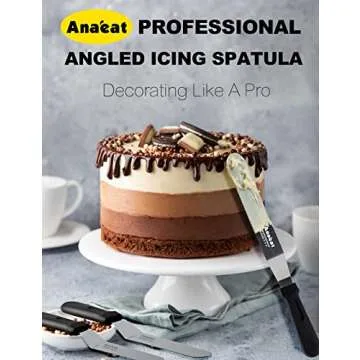 Anaeat Icing Spatulas Set for Perfect Cake Decorating