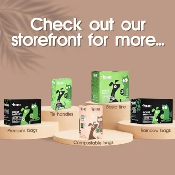 Durable Compostable Dog Poop Bags 240 Counts Ecological Choice