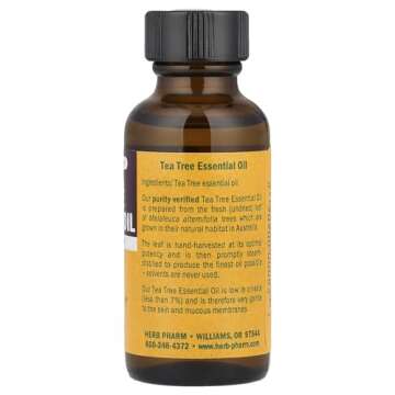 Herb Pharm Pure Australian Tea Tree Essential Oil - 1 Ounce (OILTEA01)