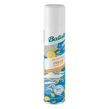 Batiste Instant Hair Refresh Dry Shampoo, BREEZY CITRUS, Fresh - 200ml/120g (Pack of 2)
