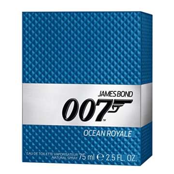 James Bond 007 Ocean Royale Eau de Toilette Spray for Men, 2.5 Ounce
