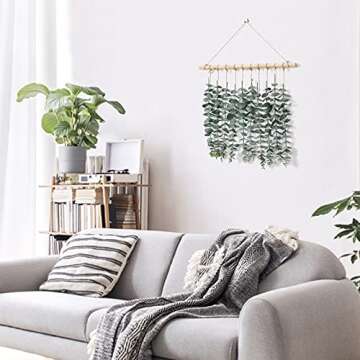Stunning Alynsehom Artificial Eucalyptus Wall Decor