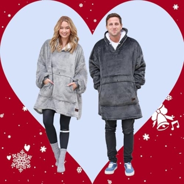 Catalonia Cozy Oversized Blanket Hoodie for All Ages