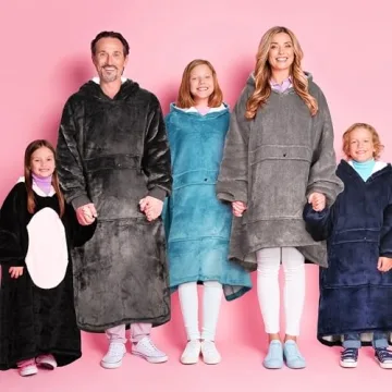 Catalonia Cozy Oversized Blanket Hoodie for All Ages