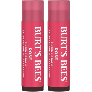 Burt's Bees Tinted Lip Balm Petal Rose - 2-Pack