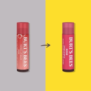 Burt's Bees Tinted Lip Balm Petal Rose - 2-Pack