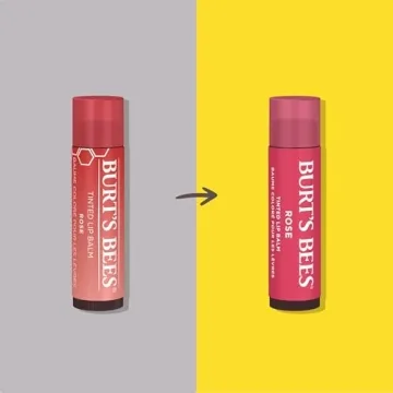Burt's Bees Tinted Lip Balm Petal Rose - 2-Pack
