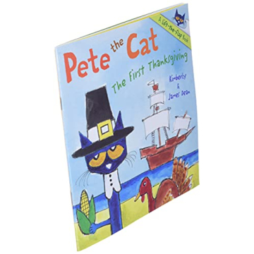 Pete the Cat Thanksgiving Lift-the-Flap Book for Kids
