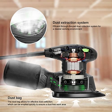 GALAX PRO Compact Electric Detail Sander for Woodworking