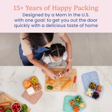 Bentgo Easyboxes 4-Compartment Snack Container Set