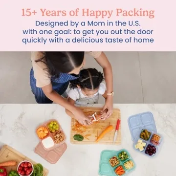 Bentgo Easyboxes 4-Compartment Snack Container Set