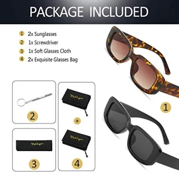 Trendy Dollger Rectangle Sunglasses for Every Occasion