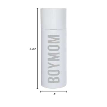 Stephan Baby 20-Ounce Boy Mom Stainless Steel Tumbler