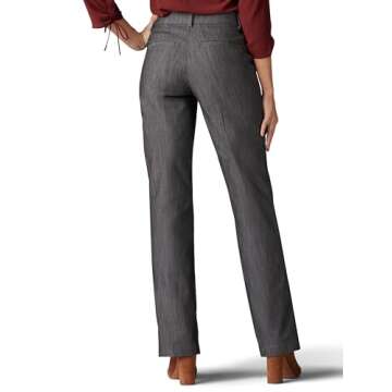 Lee Women's Ultra Lux Comfort Flex Motion Trouser Pant