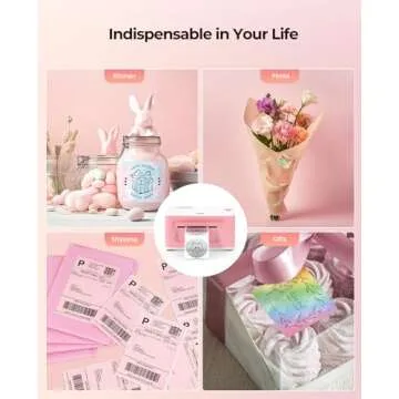 MUNBYN Wireless Thermal Printer, Wi-Fi Shipping Label Printer Compatible with AirPrint iPhone iPad macOS Android Windows Chromebook Etsy Ebay USPS for Small Business Home Use