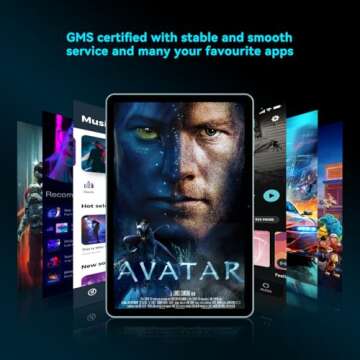 SVITOO Android 14 Tablet with 12GB RAM and HD Display