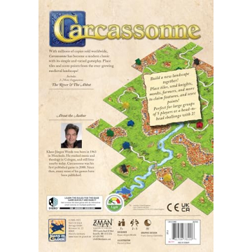 Carcassonne Board Game for Family Fun and Strategy
