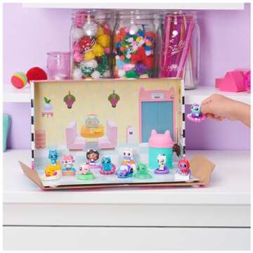 Gabby's Dollhouse, Meow-Mazing Mini Figures 12-Pack (Amazon Exclusive), Kids Toys for Ages 3 and up