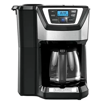 BLACK+DECKER Mill and Brew Coffee Maker with Grinder