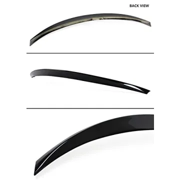 JDM EAU Style Gloss Black Spoiler for Infiniti Q50