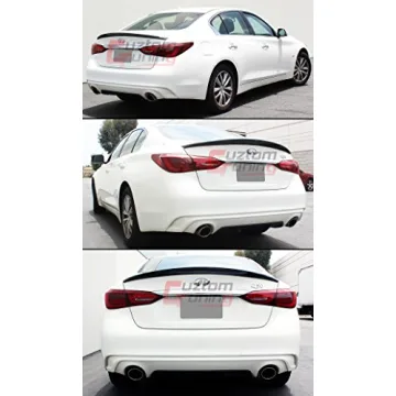 JDM EAU Style Gloss Black Spoiler for Infiniti Q50