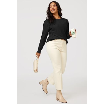 Arach&Cloz Women's 2024 Spring Long Sleeve Pullover