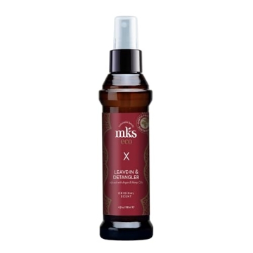 Earthly Body MKS eco X Leave-In Treatment & Detangler - Original Scent - 4 fl oz - Vegan & Cruelty F...