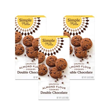 Delicious Gluten-Free Simple Mills Double Chocolate Chip Cookies - 3 Pack