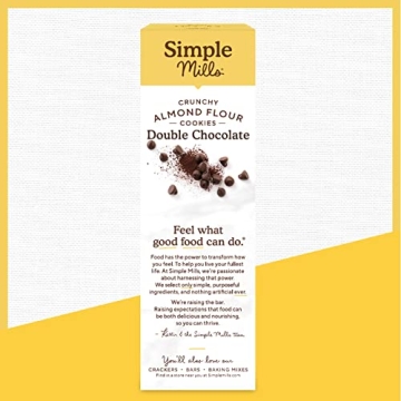 Crunchy Double Chocolate Chip Cookies for Guilt-Free Snacking