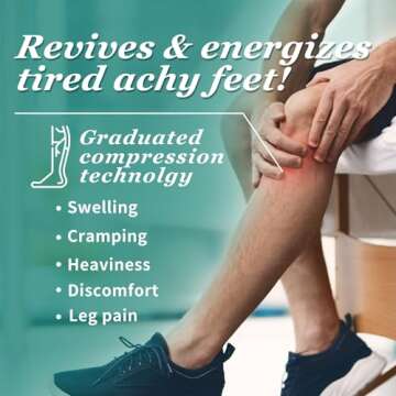 Bluemaple 4 Pack Compression Socks for Women and Men -Best Support for Medical,Running,Nursing,Athle...