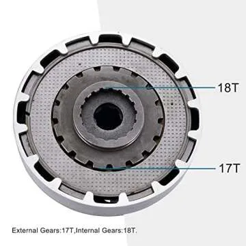 GOOFIT Heavy Duty Manual Clutch Set for 50cc 70cc 90cc 110cc 125cc Dirt Pit Bike