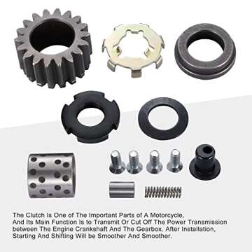 GOOFIT Heavy Duty Manual Clutch Set for 50cc 70cc 90cc 110cc 125cc Dirt Pit Bike