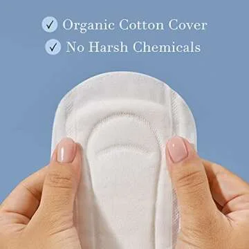 Rael Organic Cotton Cover Incontinence Liners Bundle - Bladder Control and Postpartum Liners, 4-Layer Core Protection with Leak Guard Technology, Regular (48 Count) and Long (36 Count)