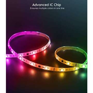 Govee 16.4ft RGBIC LED Strip Lights - Smart Color Changing